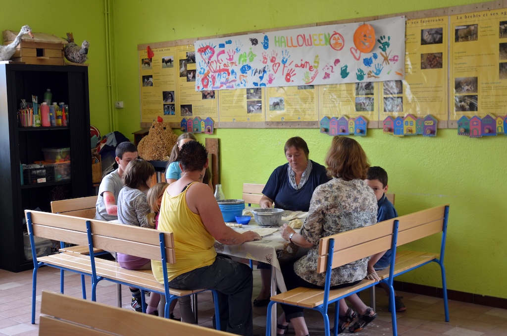 Chantier d'insertion "Animation à la ferme " à la Ferme des Vanneaux